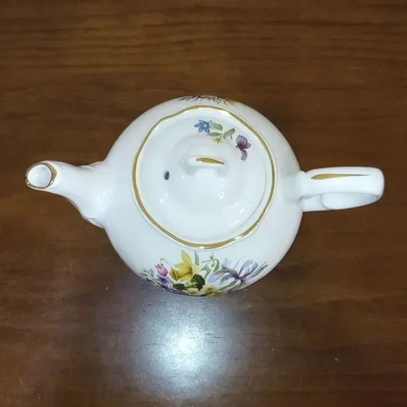 Arthur Wood English Floral Tea Pot #6819, Vintage! - Picture 5 of 10